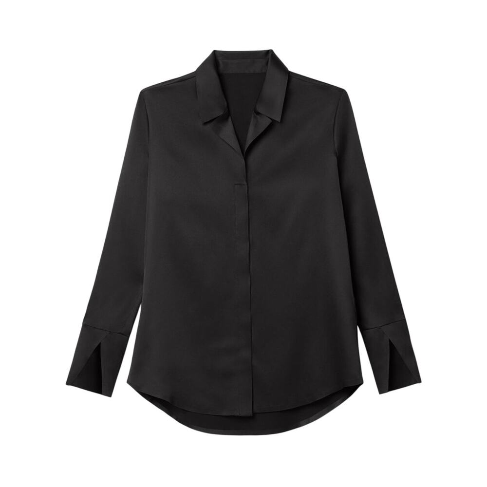 RHONE Women's Black Party Blouse size Large NWT.